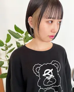 ☂️🌈🦄✂️【アンブレラカラー(ポイントブリーチ+全体カラー)+トリートメント】✂️🦄🌈