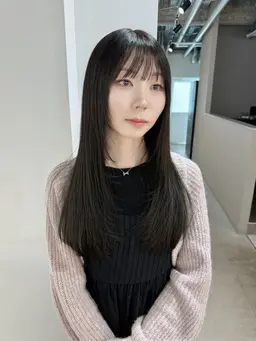 【ミニモ限定】︎🥑カット+ケアカラー+premium treatment （高浸透スチー厶付)