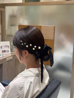 《おでかけ前に🚗》ヘアセット🎀