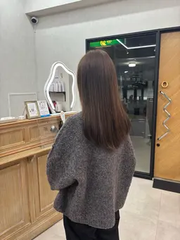 ワンカラー シャンプーブロートリートメント込 モデル✨