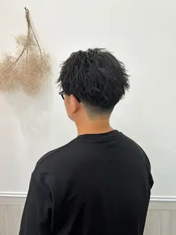 【メンズ限定】カット＋ツイストスパイラルパーマ