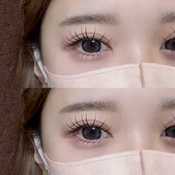 【💖フル盛れまつ毛✨】上まつ毛LEDエクステ140本×まつ毛パーマ💫+下まつ毛40本💎コーティング仕上げ➿初回限定