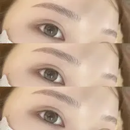 アイブロウリフト＋美眉毛Wax（眉毛にパーマをかけ毛流れを流す事で朝が時短にペーパーWaxで周りの毛綺麗に）（現金のみ）