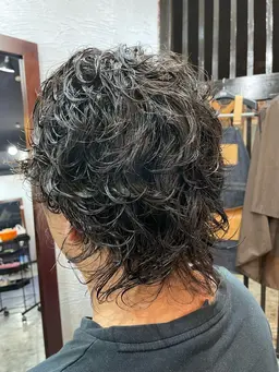 【メンズ限定❗️】💇‍♂️カット＋🧑🏻‍🦱コスメパーマ＋💆‍♂️炭酸ヘッドスパ