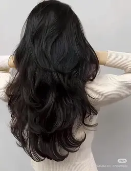 動きのあるワンカールパーマ