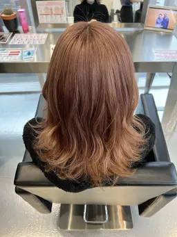 (☆カラー人気No.1☆)透明感カラー+髪質改善TOKIOトリートメント/10900