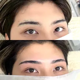 メンズHBL【ハリウッドブロウリフト】パーマ＋眉毛ワックス