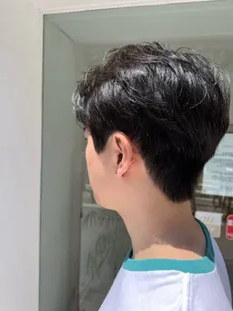 カット＋ダウンパーマ