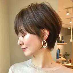 ‎🤍ショートカット＋Aujua4stepトリートメント‎🤍