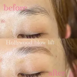 ✨3回目まで✨ハリウッドブロウリフト(wax込み)    眉パーマ⚠️注意事項必ずお読みください！メンバー様¥7550