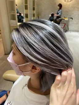 カット+Wカラーバレイヤージュ+艶トリートメント