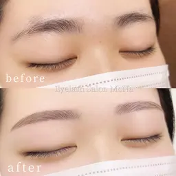 モデル様募集中❣️まつ毛パーマ+眉WAX(間引き込み)