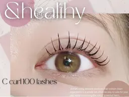 ‎🤍今話題”最新パリエク‎🤍フラット100本➕まつげパーマ（上）&Healthy（アンドヘルシー）¥10000