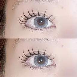 パーマ×エクステ80本🤎🖤