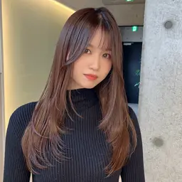 レイヤーカット×艶カラー💖✨　💰9900