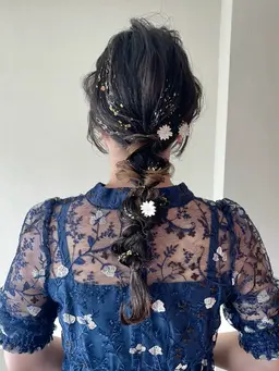 🤵‍♀️ヘアセット&シャンプートリートメント付き🤵‍♀️（※2日前までのご予約限定）【初回​〜​3回目まで】