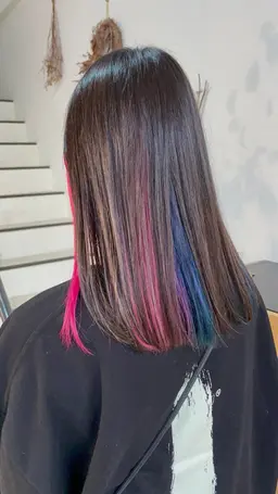 🎊1番人気🎊インナーカラー+オンカラー(トリートメント付)