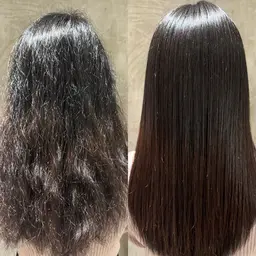 【限定】No.1くせ毛改善/髪質改善縮毛矯正＆髪質改善tr 22000 【相模大野/レイヤーカット/縮毛矯正/髪質改善】