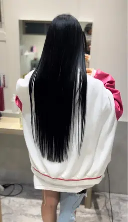 ロングヘア限定/カット/酸熱トリートメント