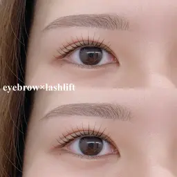 【学割U-24】平日限定☁️アイブロウ×まつ毛パーマ　￥13,750→6,990