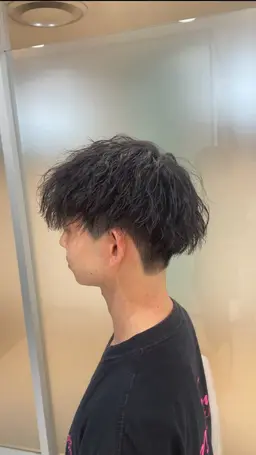 ✂︎メンズカット+パーマ