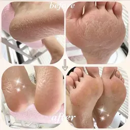足裏ツルツルケア👣✨かかとのガサガサ撃退‼︎✨特別価格✨角質除去、スクラブ、パックと贅沢なケア💛