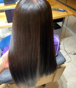 ストレートパーマ+トリートメント(全体も可能)