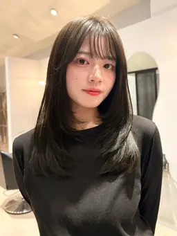 ブリーチなしカラー🌿➕うる艶トリートメント🫧