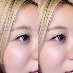 【お得なセット🫧】上まつげパーマ×下まつげエクステ（~40本）color変更→+¥550