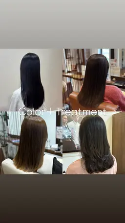 💜頭皮 パーソナルカラー診断付 カット+艶カラー💜