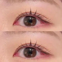 年末年始限定価格🎅🏻🎁マツエク100本🤍｛ナチュラルがお好きな方に💞〕オフ込・コーティング付き¥3870