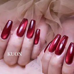 限定価格🉐チップ長さ出し10本＋マグネットorフラッシュラメ一色【オフ無し】