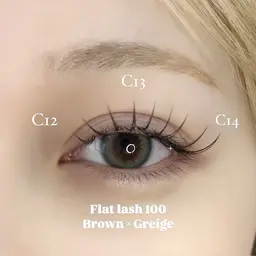 🌸ミニモ学割【U23】🌸まつ毛パーマorフラットラッシュ100本まで(再来+¥1000)