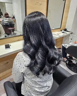 🩶【3回まで使えます】艶カラー+カット+髪質改善TOKIOトリートメント🩶