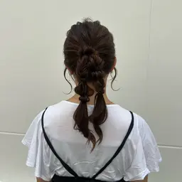 【前髪カット無料💖】🫧ハーフアップorフルアップ➕前髪カット🫧お呼ばれヘアなど🎀