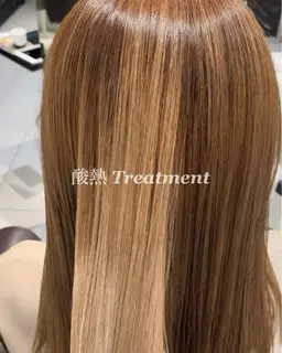 【酸熱トリートメント】髪質改善✨カルボンドトリートメント🎊3種のビハールトリートメント付き※カット追加＋¥3300