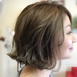 透明感抜群♡カット & ダメージレスカラー