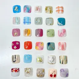 フット💜定額アート2本