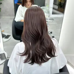 ❄️冬限定特別クーポン❄️🇰🇷韓国風顔周りカット+透明感艶カラー+超音波ケアプロ付き