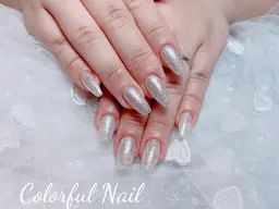 🦋ワンカラーorラメグラ✨60分（ソフトジェルオフあり）⭐️新規ソフトジェルオフ500円