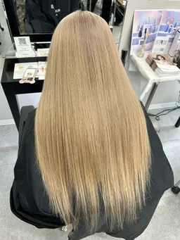 ダブルカラー➕エクステ40本💫