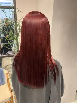 ご新規様限定💝【透明感カラー】+【艶トリートメント】✨¥5500暖色カラー/寒色カラー/ロング料金無し