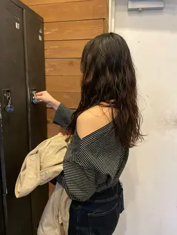 カット＋パーマモデル