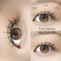 【ご新規様限定】フラットラッシュ100本“オフ無し”