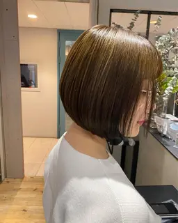 【世界初ケア】小顔カット+超高濃度水素カラー+TR