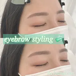 🩵美眉スタイリング🩵眉メイクお仕上げ付き🌷