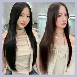 【美髪トータルケア】髪質改善ストレートパーマ（縮毛矯正）✨＋韓国風カット🇰🇷＋透明感カラー＋1STEP Tr✨