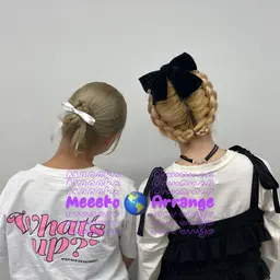 🌸卒業式、入学式ヘアセット🌸ハーフアップ/編みおろし/編み込み/カチモリ/リボンヘア/フルールヘア【ミニモ学割】