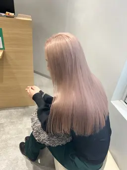 🌿髪質を守るケアブリーチWカラー+aujuaコーティング🌿