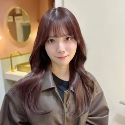 カット+艶カラー+1stepトリートメント